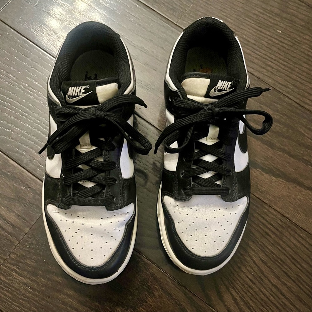Nike Dunk Low Retro in Black & White (Panda) Classic Low-Top Nike Dunk Sneakers - Picture 12 of 16
